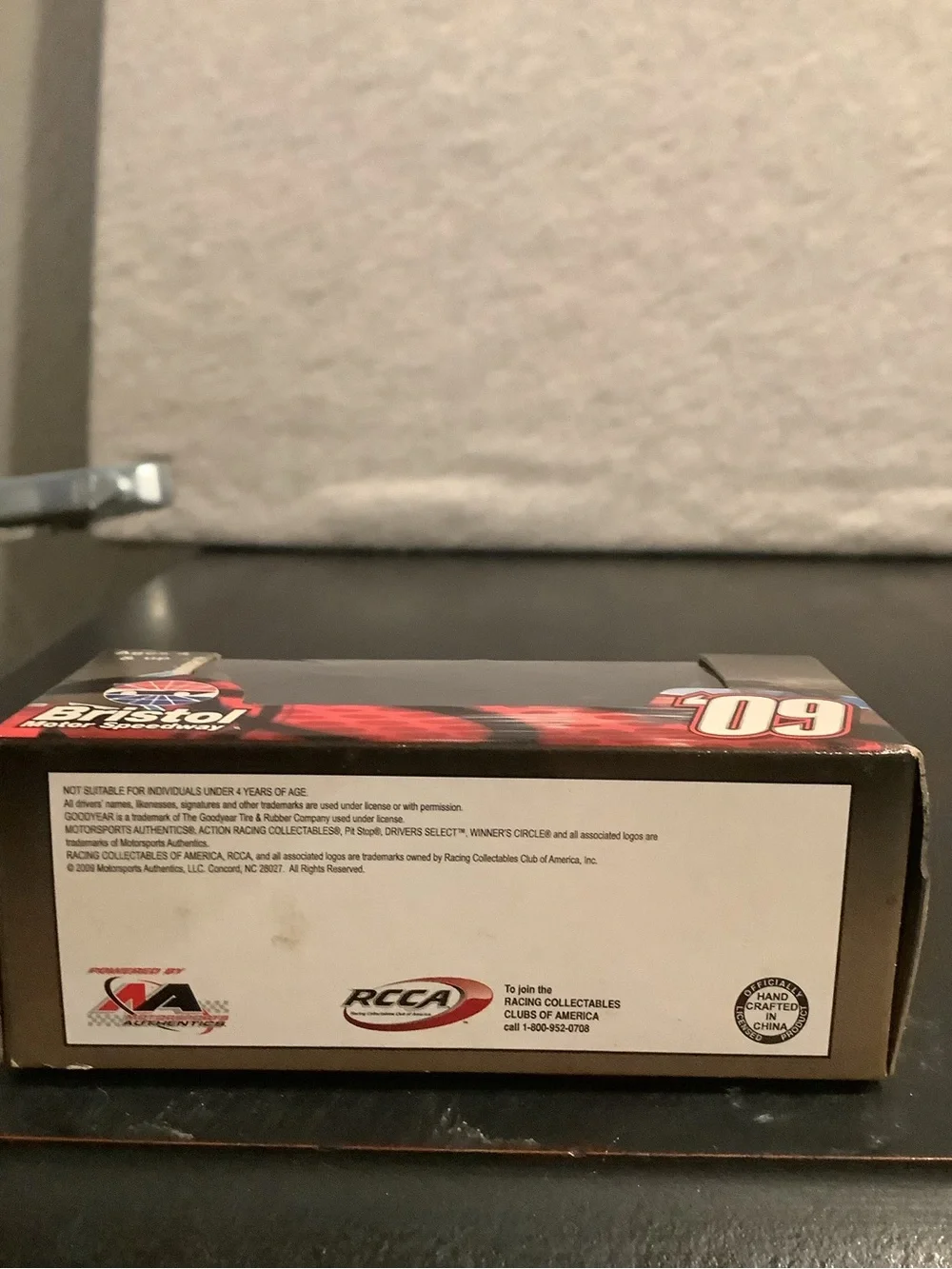 Bristol 09 Die-Cast Race Car Toy